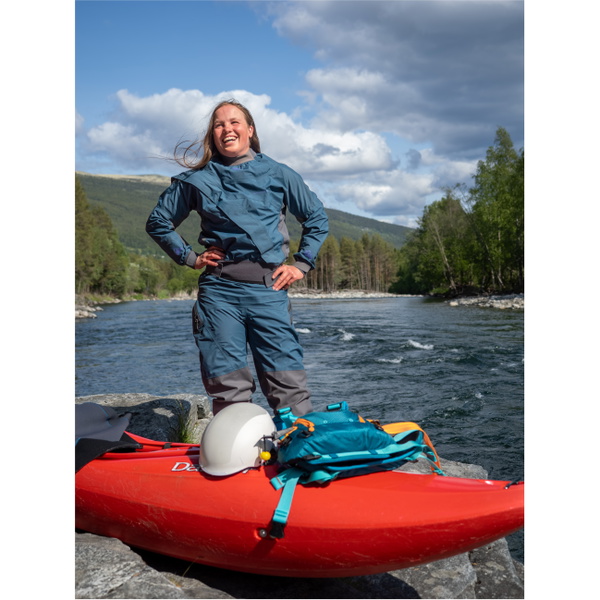 2026 Palm Womens Cascade Drysuit 13913 - Pine / Jet Grey